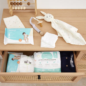 Paquet de 40 lingettes bébé hypoallergéniques 