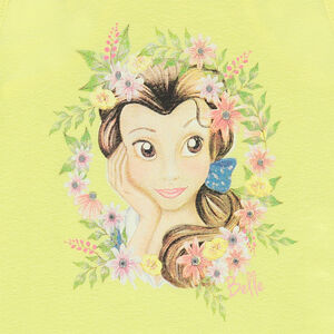 Débardeur en coton print Disney Belle  