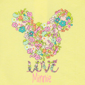 Tee-shirt manches courtes print fantaisie Disney Minnie 