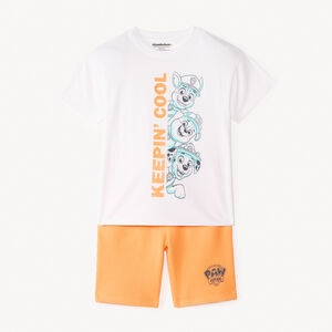 Ensemble 2 pièces t-shirt + short Pat'Patrouille garçon 