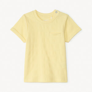 T-shirt manches courtes uni en jersey effet pop-corn pour bébé garçon 
