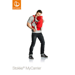 Porte bébé ventral My Carrier - Rouge 