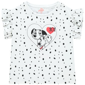 T-shirt manches courtes à imprimé 101 Dalmatiens Disney 