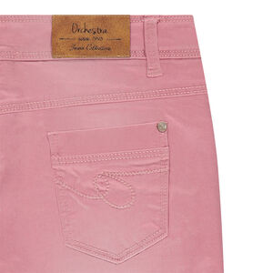 Junior - Pantalon en twill effet used et crinkle coupe slim 