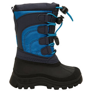 Après-ski garçon en nylon avec coque caoutchouc et zip du 20 au 23 