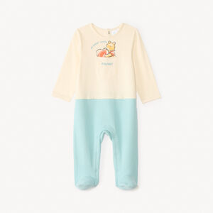 Dors-bien effet 2-en-1 en interlock Winnie l’Ourson Disney pour bébé garçon 