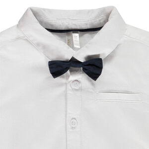 Chemise de cérémonie avec nœud papillon pour bébé garçon 