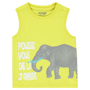 Débardeur en jersey avec print fantaisie 