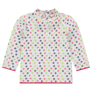 Sous-pull manches longues imprimé all-over 