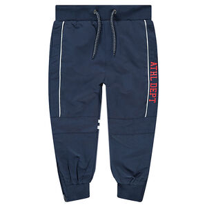 Pantalon de jogging en molleton inscriptions printées 