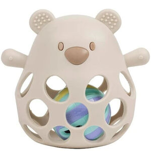 Hochet Ours avec balle - Silicone - Argile 