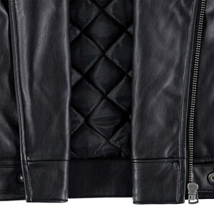 Junior - Perfecto en simili cuir avec poches zippées 