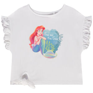 T-shirt manches courtes print La Petite Sirène Disney fille 
