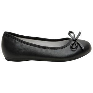 Ballerines noires avec noeud 