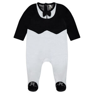 Dors-bien en velours style costume 