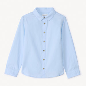Chemise manches longues unie garçon 