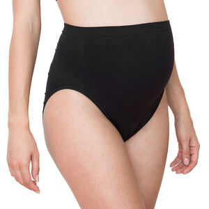 Culotte de grossesse taille haute sans coutures unie 