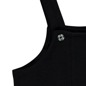 Junior - Robe en maille gaufrée à bretelles réglables 