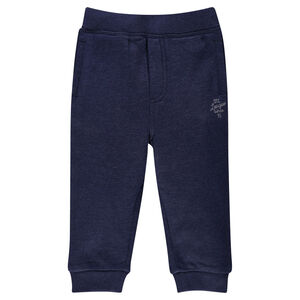 Pantalon de jogging en molleton gratté uni 