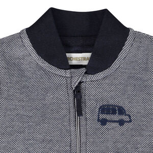 Gilet esprit teddy en molleton piqué pour bébé garçon 