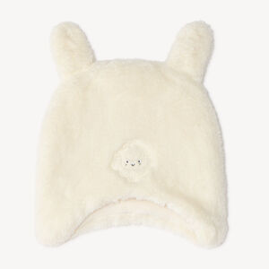 Bonnet en sherpa bébé garçon 