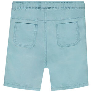 Bermuda uni en toile pour bébé garçon 