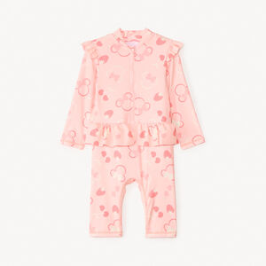 Combinaison de bain anti-UV Minnie Disney pour bébé fille 