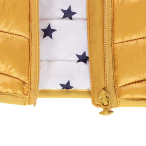 Doudoune light* imperméable à capuche avec sac de rangement printé 