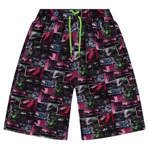 Junior - Short de bain avec imprimé paysages all-over 