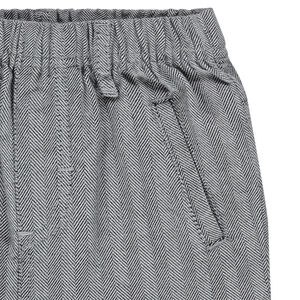 Bermuda en coton à chevrons 