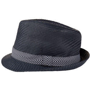 Borsalino tressé avec galon tissé garçon 