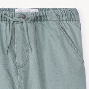 Pantalon cargo en toile doublée pour bébé garçon 