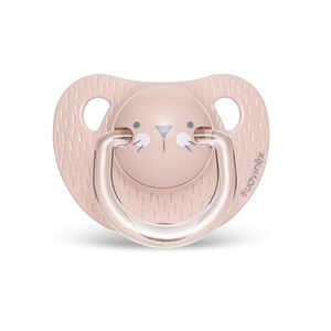 Sucette réversible en silicone Hygge +18 mois - Rose 