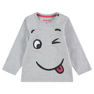 Tee-shirt manches courtes en jersey avec personnage printé 