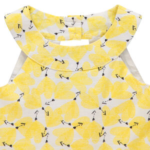 Robe sans manches avec imprimé fantaisie all-over 