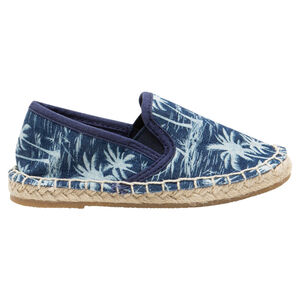 Espadrilles en toile avec palmiers all-over 