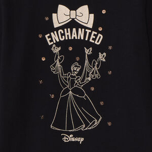 Sous-pull à col roulé et print cendrillon Disney fille 