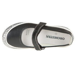 Babies noires à scratch et effet used 