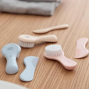 Set brosse et peigne rose 