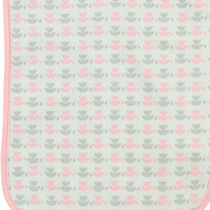 Set de 2 bavoirs print / imprimé fleuri 