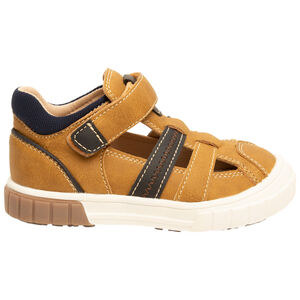 Sandales effet cuir à scratch garçon 