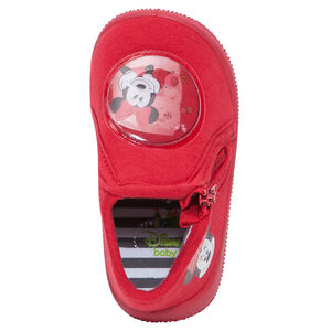 Chaussons bottillons zippés avec patch Disney Minnie 