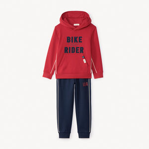 Ensemble jogging avec sweat à capuche garçon 