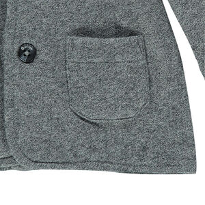 Veste en molleton léger chiné 