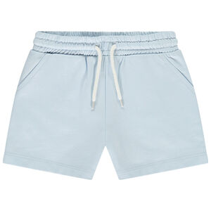 Short en molleton uni fille 