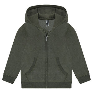 Junior - Gilet en molleton zippé à capuche 