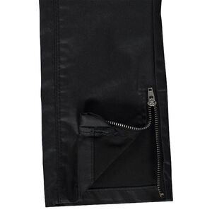 Junior - Jeans slim enduit avec zips  