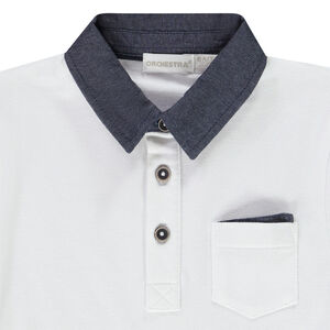 Polo manches courtes en coton piqué garçon 