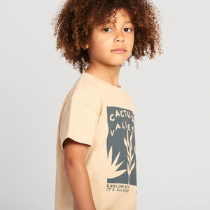 T-shirt manches courtes print cactus garçon 