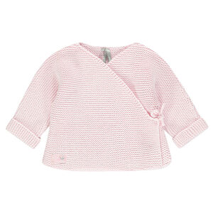 Gilet brassière en tricot du prématuré au 3 mois 